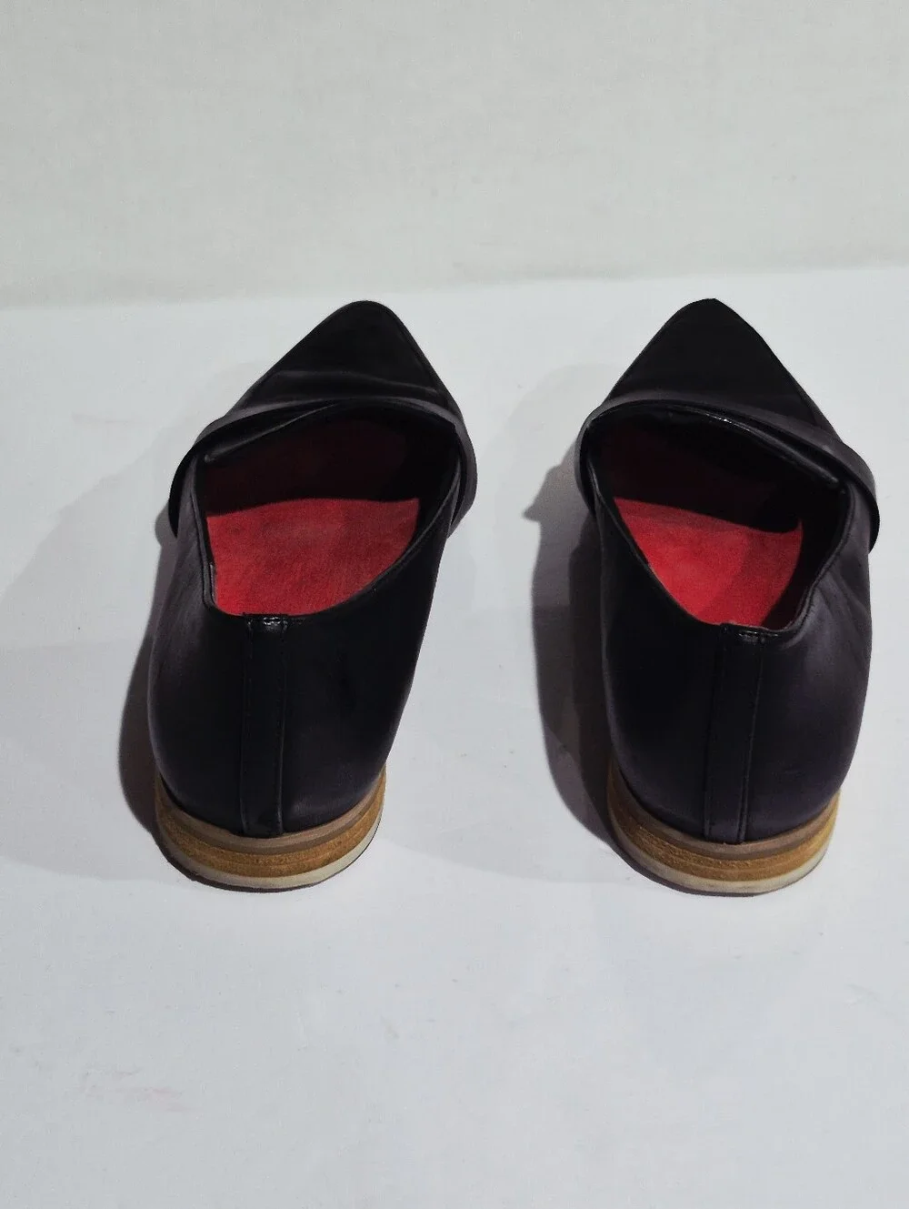 Dr. Scholl's Faxon Black Pointed Toe Slip-On Loafers Size 7M